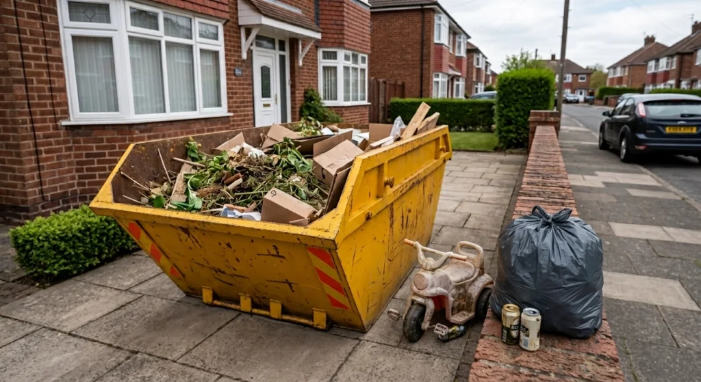 What to Do If Someone Puts Rubbish in my Skip