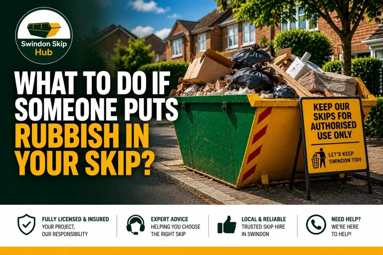 What to Do If Someone Puts Things in my Skip